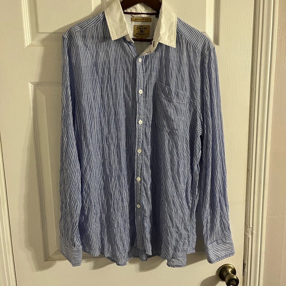 Gilded Age long sleeved dress shirt